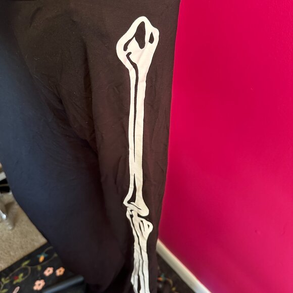 Torrid | Jersey Knit Cold Shoulder Skeleton Dress | Size 4 - Picture 7 of 9